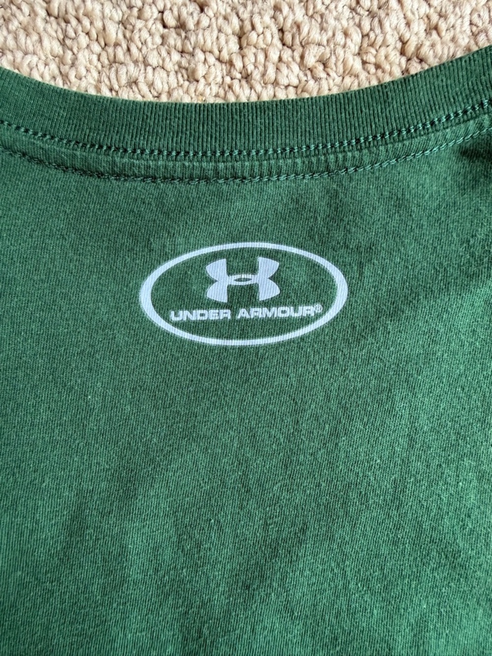 Under Armour Long Sleeve Performance U.S.M.C. Graphic Tee - Forest Green - Picture 4 of 4